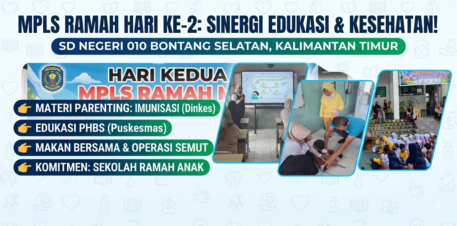 Hari Kedua MPLS Ramah di SDN 010 Bontang Selatan